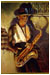 Sax Man (32x24) 