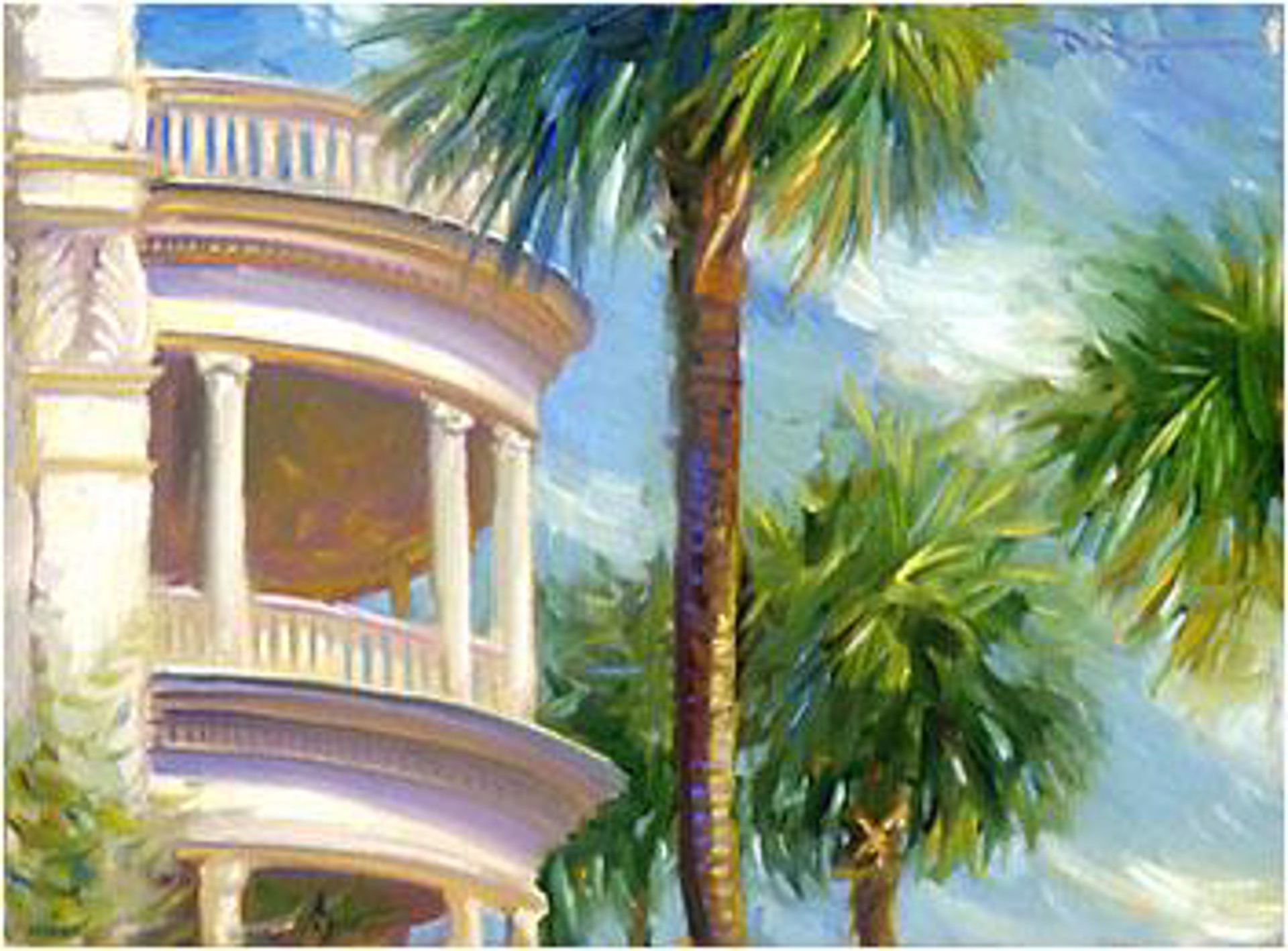 Seabreeze at East Battery by John Carroll Doyle