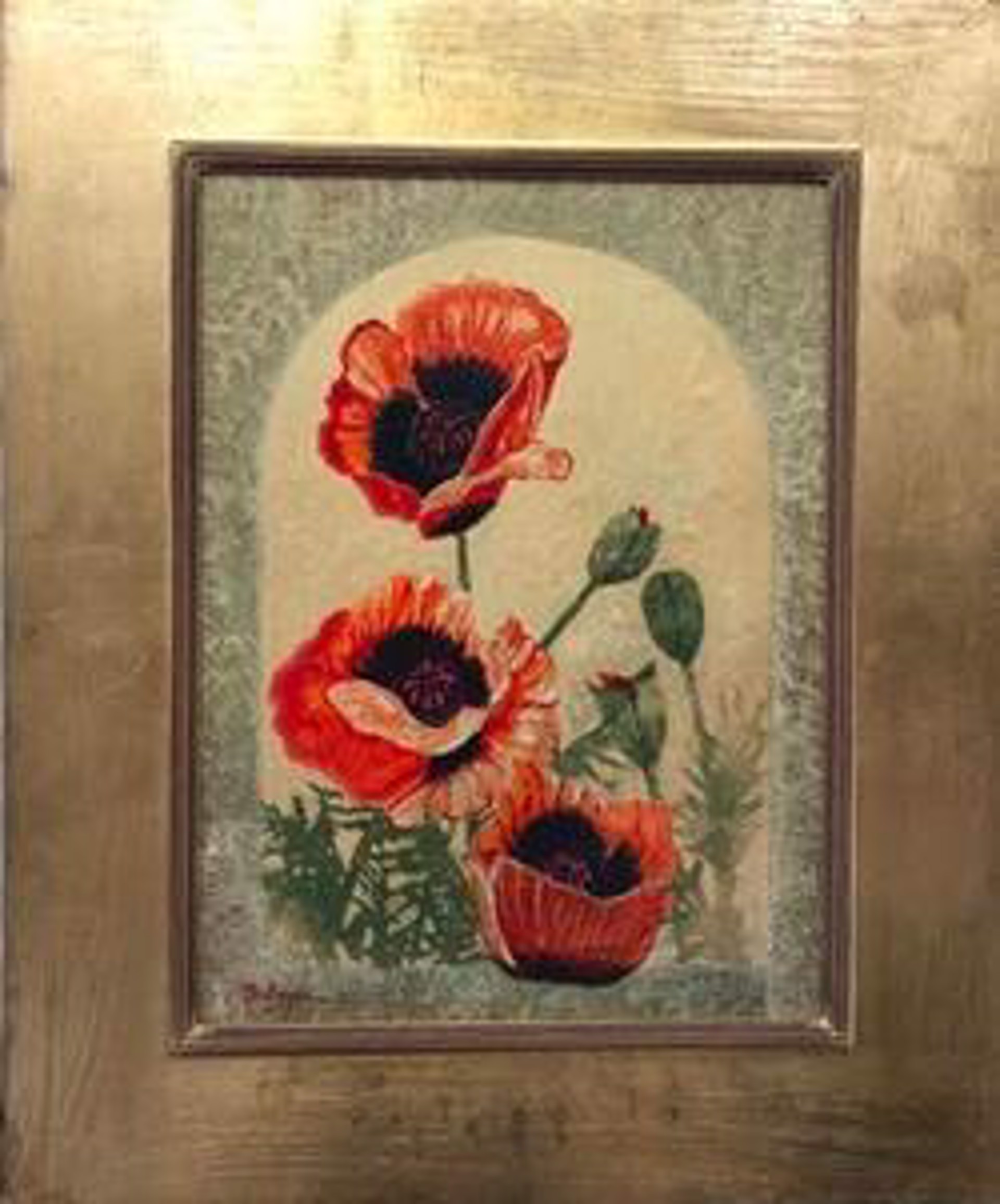Poppy Window by Leo E. Osborne