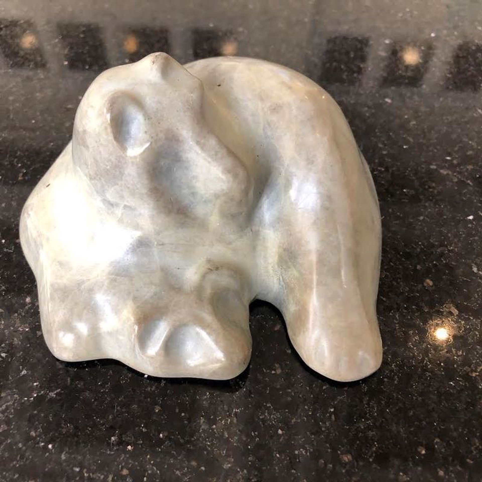 Polar Bear and Cub by Leo E. Osborne